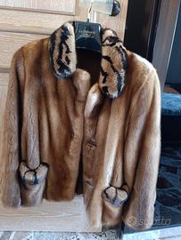 Pelliccia corta in visone