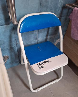 sedia pieghevole da bambino Pantone Universe 286