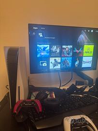 PlayStation 5 con ingresso di cd e con 3 tb