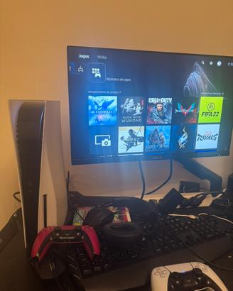 PlayStation 5 con ingresso di cd e con 3 tb