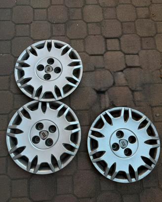 Set 3 Copricerchi Originali Lancia Ypsilon 14