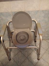 Sedia comoda WC per disabili e persone anziane