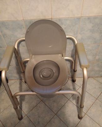 Sedia comoda WC per disabili e persone anziane