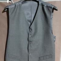 abito uomo completo,3 pezzi tg.46