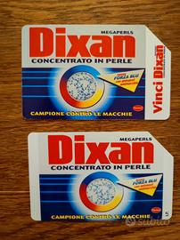 Schede telefoniche "Dixan"