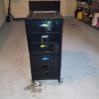 carello tecico per parrucchiere 