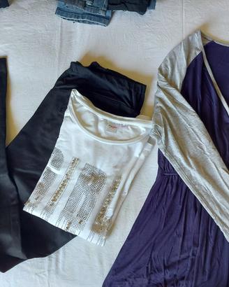 Set vestiti premaman per gravidanza tutto taglia S