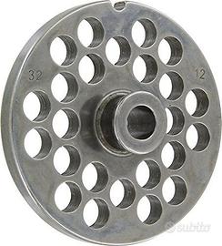Piastra tritacarne in acciaio inox mod. 32 foro 12