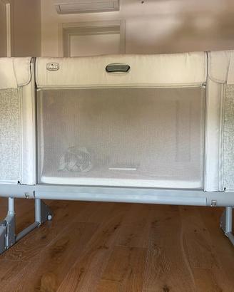 Lettino Chicco Next2Me – Ash Grey Cross Collection