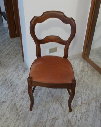 Sedia in noce