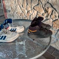 Scarpe Adidas numero34 entrambi