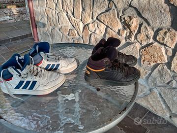 Scarpe Adidas numero34 entrambi