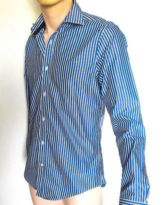Camicia uomo originale ZARA MAN tgM slim fit righe