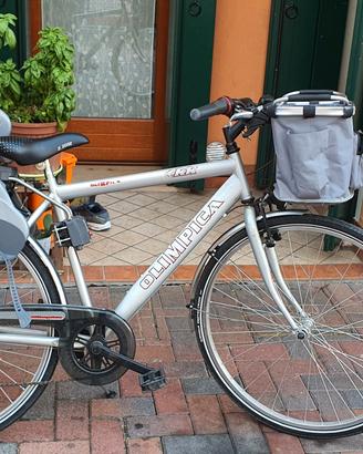 Bicicletta con seggiolino