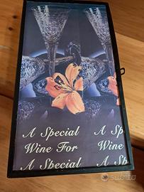 porta bottiglie in legno 