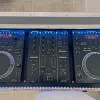 KIT PIONEER CDJ 350+DJM 350+FIGHTCASE