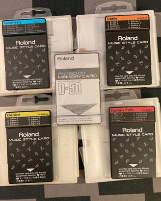 ROLAND MUSIC STYLE CARD TN SC2 SERIES
