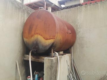 Cisterna gasolio - 1500 lt