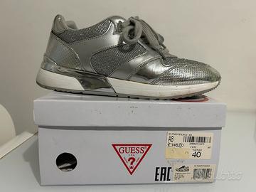 Sneaker Guess argento