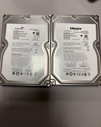 Hd sata Maxtor e Seagate  (perfetti)