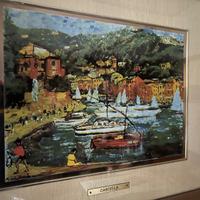 Quadro Serigrafia su oro 23kt Cascella Michele pit