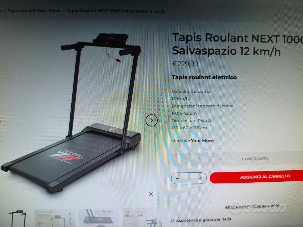 Test di un controller tapis roulant