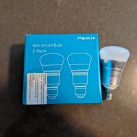Lampadine WiFi Smart E14 Maxcio – Confezione da 2