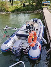 Gommone selva 450 motore 40cv