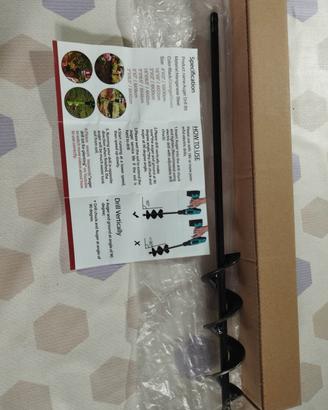 punta trapano a spirale 