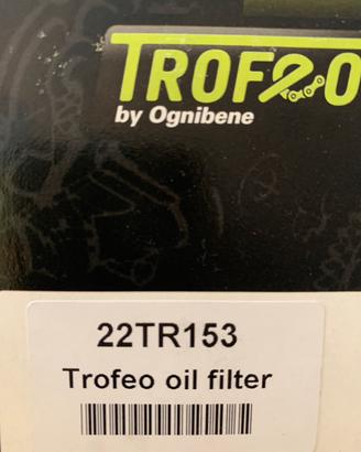 Filtro olio trofeo gilera arcore 150