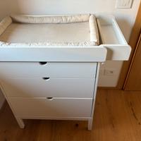 Cassettiera con Fasciatoio