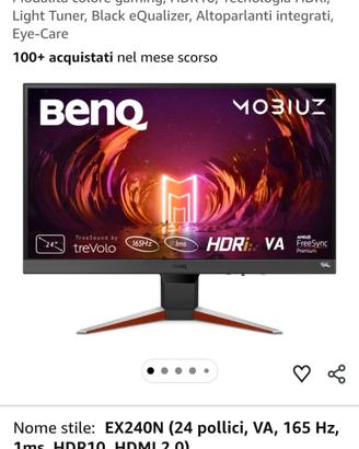 BenQ MOBIUZ EX240N Monitor Gaming 