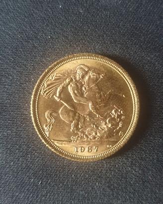 Sterlina d'oro 1967