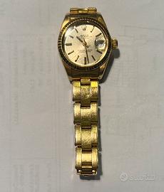 Rolex Datejust in oro vintage da donna