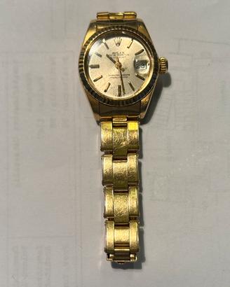 Rolex Datejust in oro vintage da donna