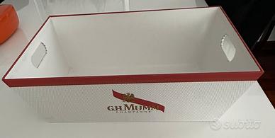 Scatola Cestino Cartone G.H. Mumm Champagne