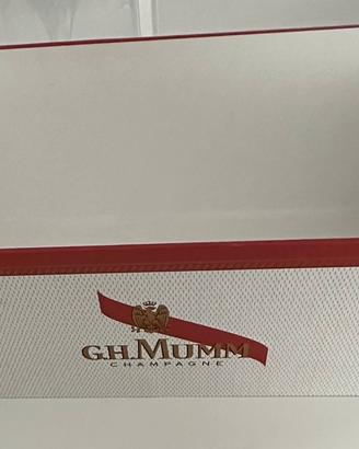 Scatola Cestino Cartone G.H. Mumm Champagne