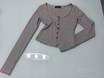 maglia/cardigan manica lunga cotone