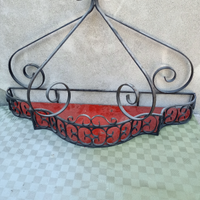 Mensola in ferro battuto