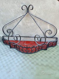 Mensola in ferro battuto