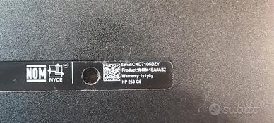 Ricambi HP 250 G5