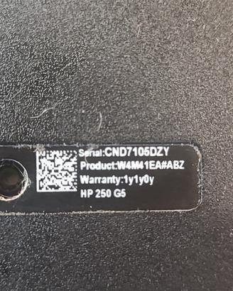 Ricambi HP 250 G5