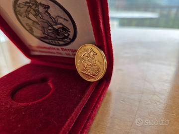 Sterlina d'oro 1974 - Regina Elisabetta II