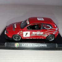 Alfa 147 GTA Cup 1/43 con difetti vedi foto