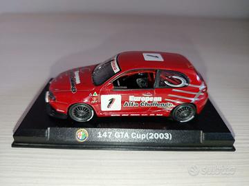 Alfa 147 GTA Cup 1/43 con difetti vedi foto