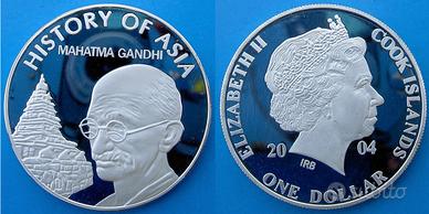 DOLLARO 2004 MAHATMA GANDHI STORIA ASIA