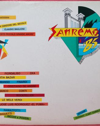 Vinile 33 giri Sanremo 85 (16 successi) CBS
