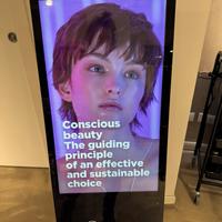 Monitor salone parrucchiere