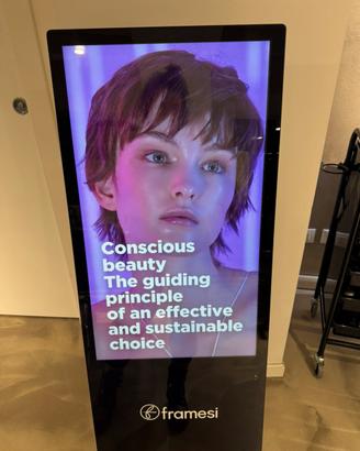 Monitor salone parrucchiere