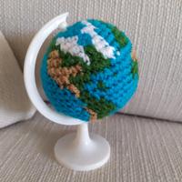 Mappamondo amigurumi. 
